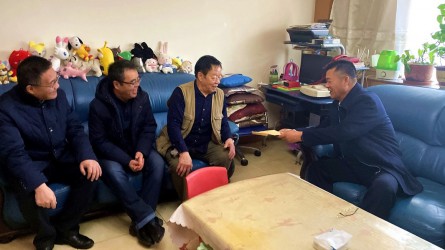 慰问送真情  关爱暖人心<br/>——米兰网页版登录入口开展春节慰问活动