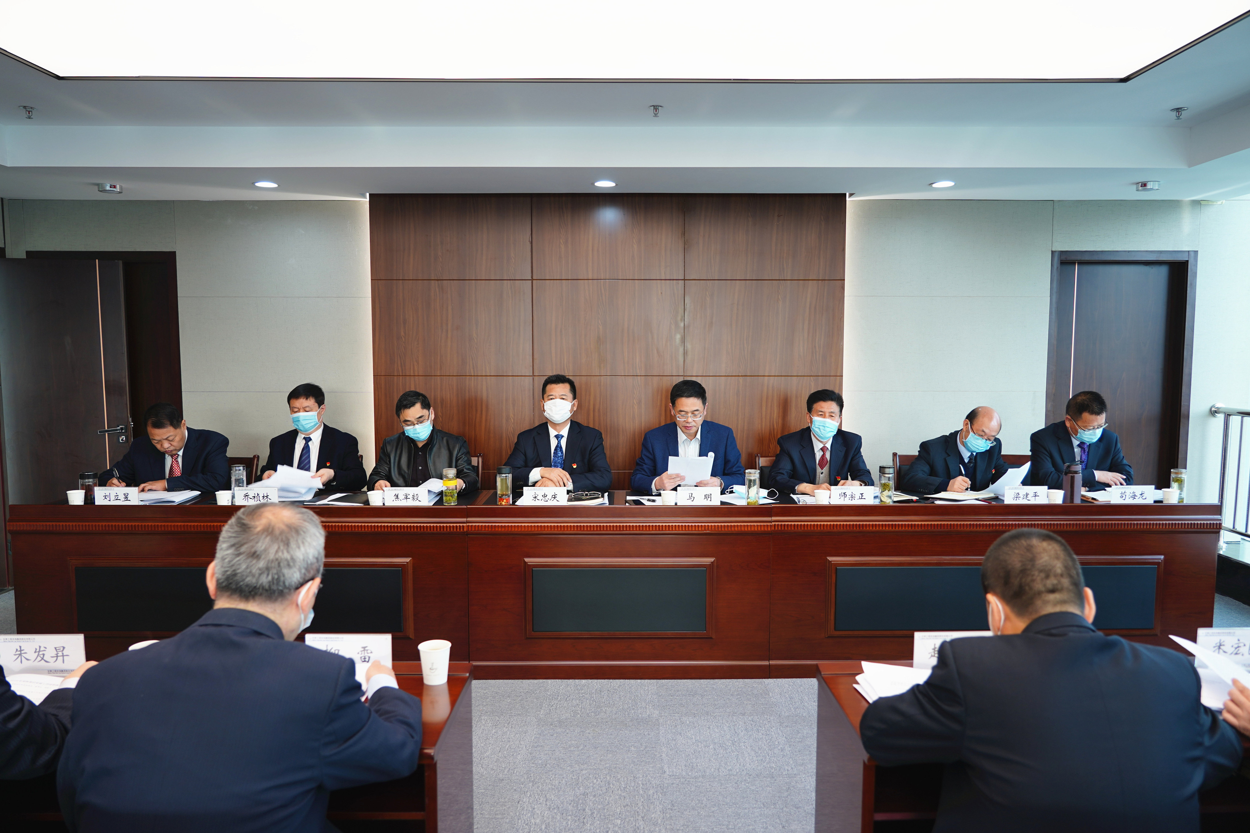 米兰网页版登录入口召开2019年度<br/>党组织书记抓基层党建述职评议考核大会
