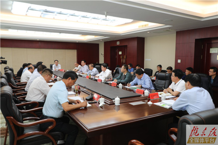 庆阳市政府与米兰网页版登录入口举行座谈